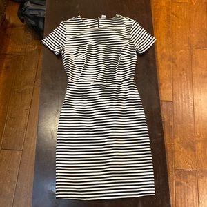 Old Navy striped business casual dress